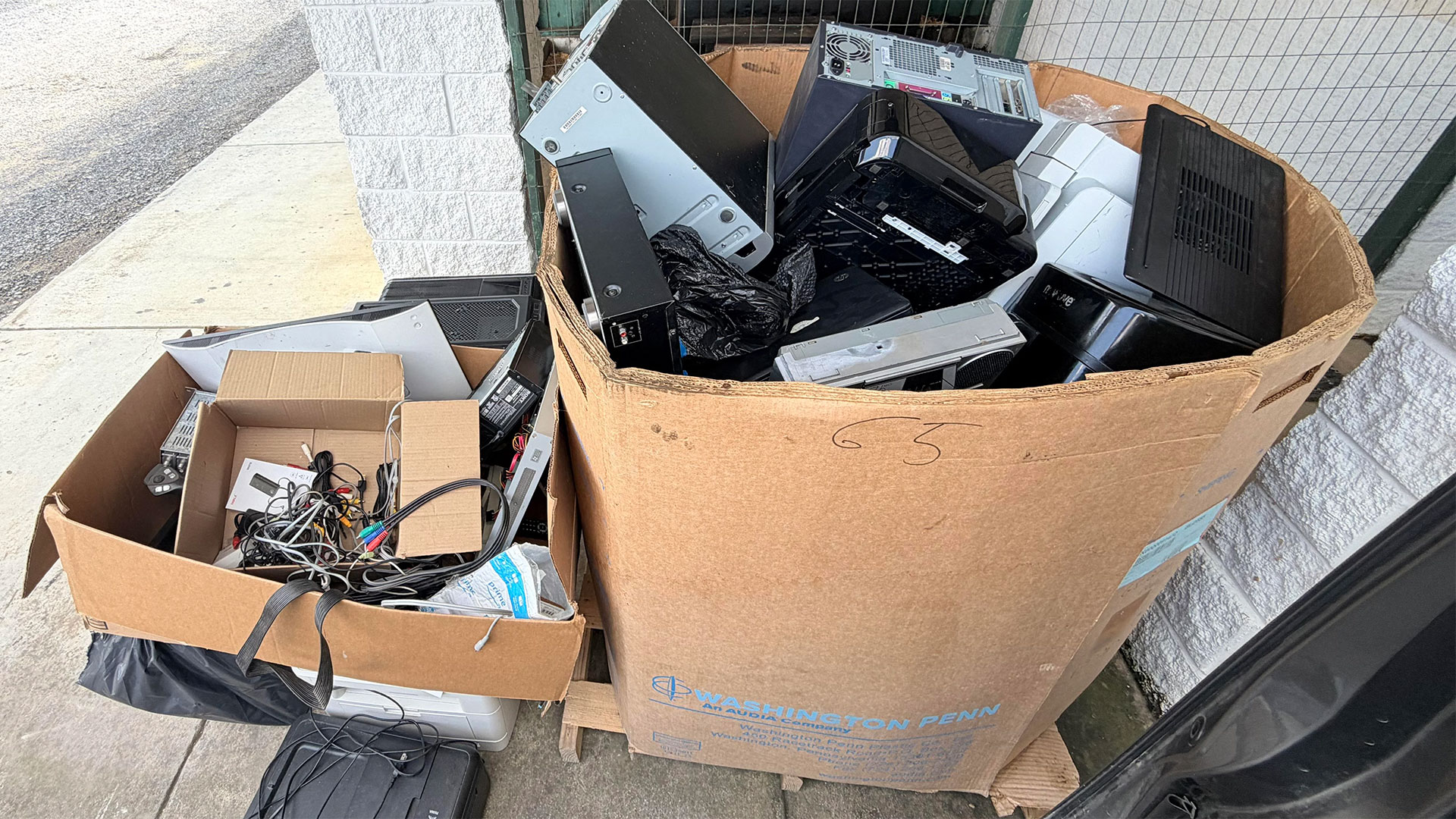 County landfill trash to treasure picking