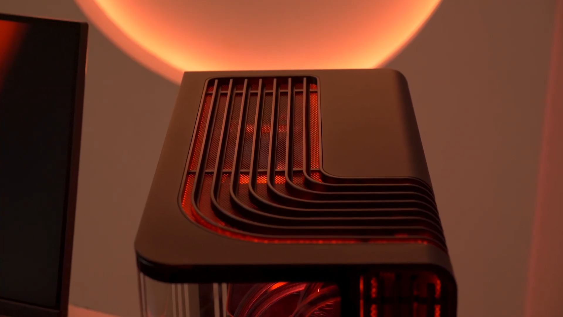 The top of the new iBUYPOWER Trace gaming PC case