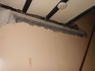 lintel in renovation project