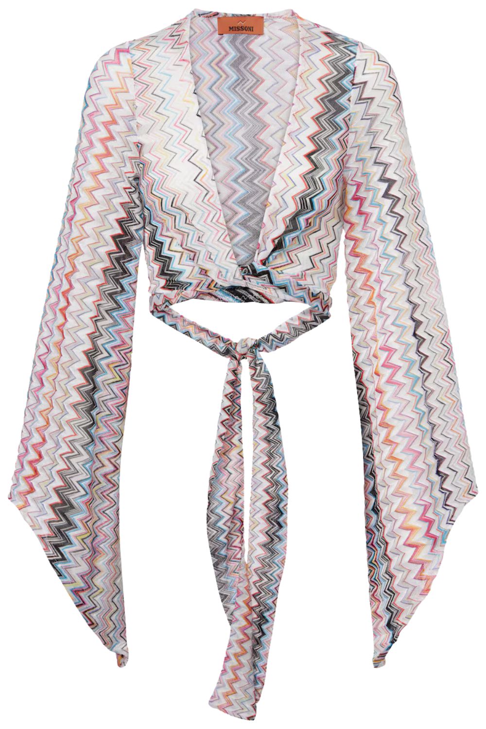 Missoni Zigzag cropped blouse