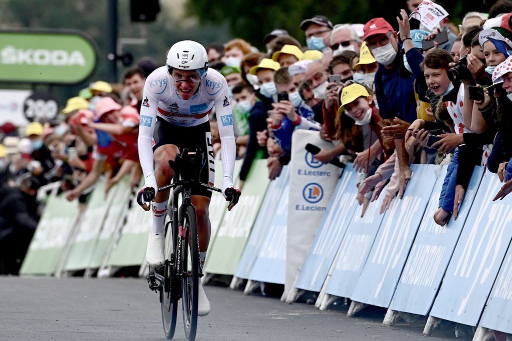 Tadej Pogacar lands major blow in Tour de France with time trial