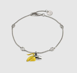 Guccinterlocking G bracelet with banana