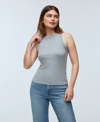 Madewell, Supima® Rib Cutaway Tank