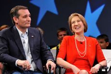 Ted Cruz and former GOP presidential candidate Carly Fiorina may be teaming up.
