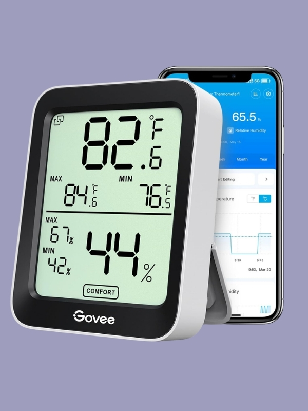 Govee, Bluetooth Digital Thermometer and Indoor Humidity Meter