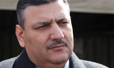 Syrian Prime Minister Riyad Hijab pictured Feb. 15, 2011