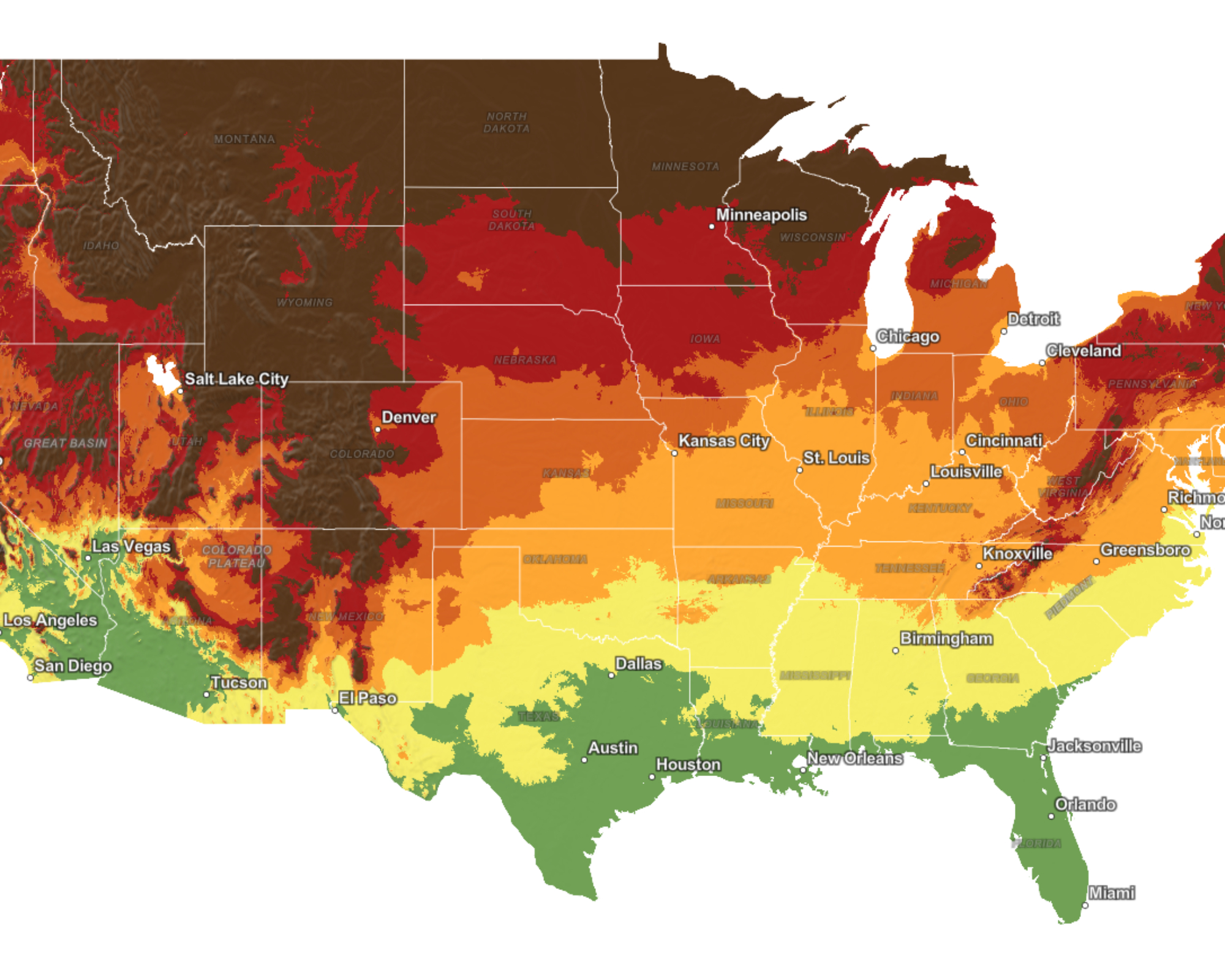 Explore Fall fall foliage map