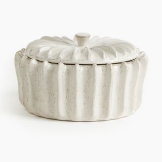 Scented Candle in Stoneware Holder