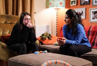 Stacey Slater makes a confession to Suki Panesar