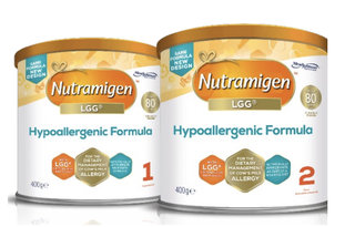 Nutramigen LGG Stage 1 and stage 2 baby formula packaging recalled by Reckitt