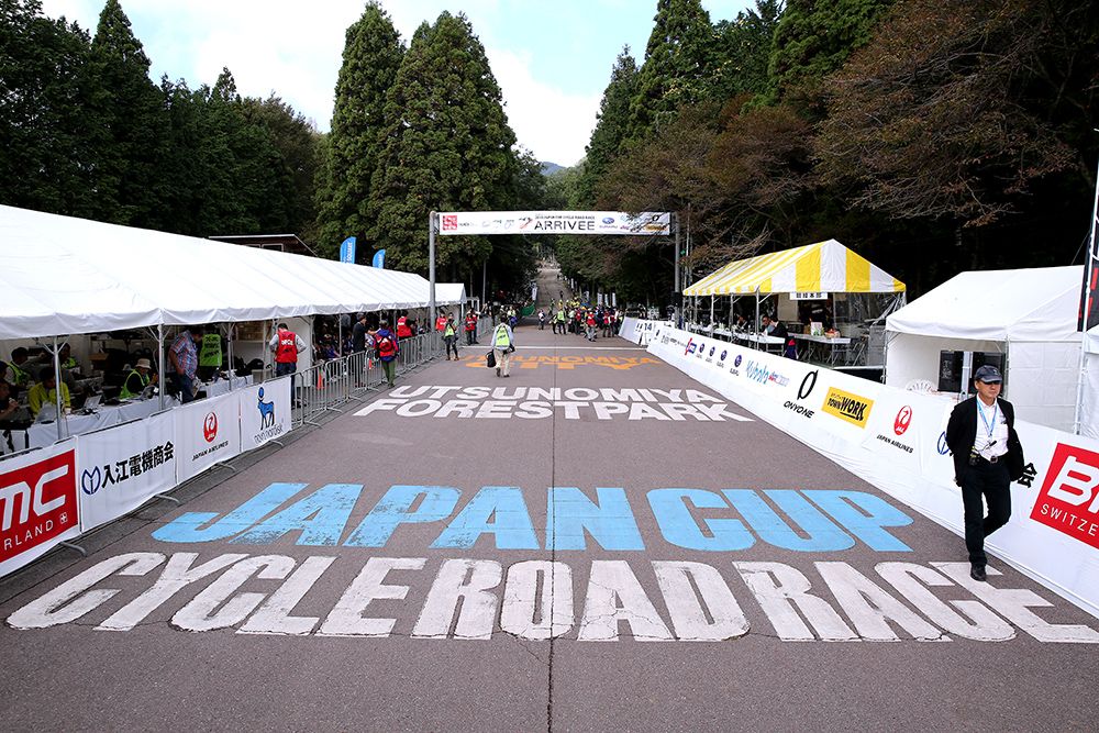 The finish straight