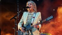 Phoebe Bridgers performs at Forest Hills Stadium on June 16, 2022 in New York City.