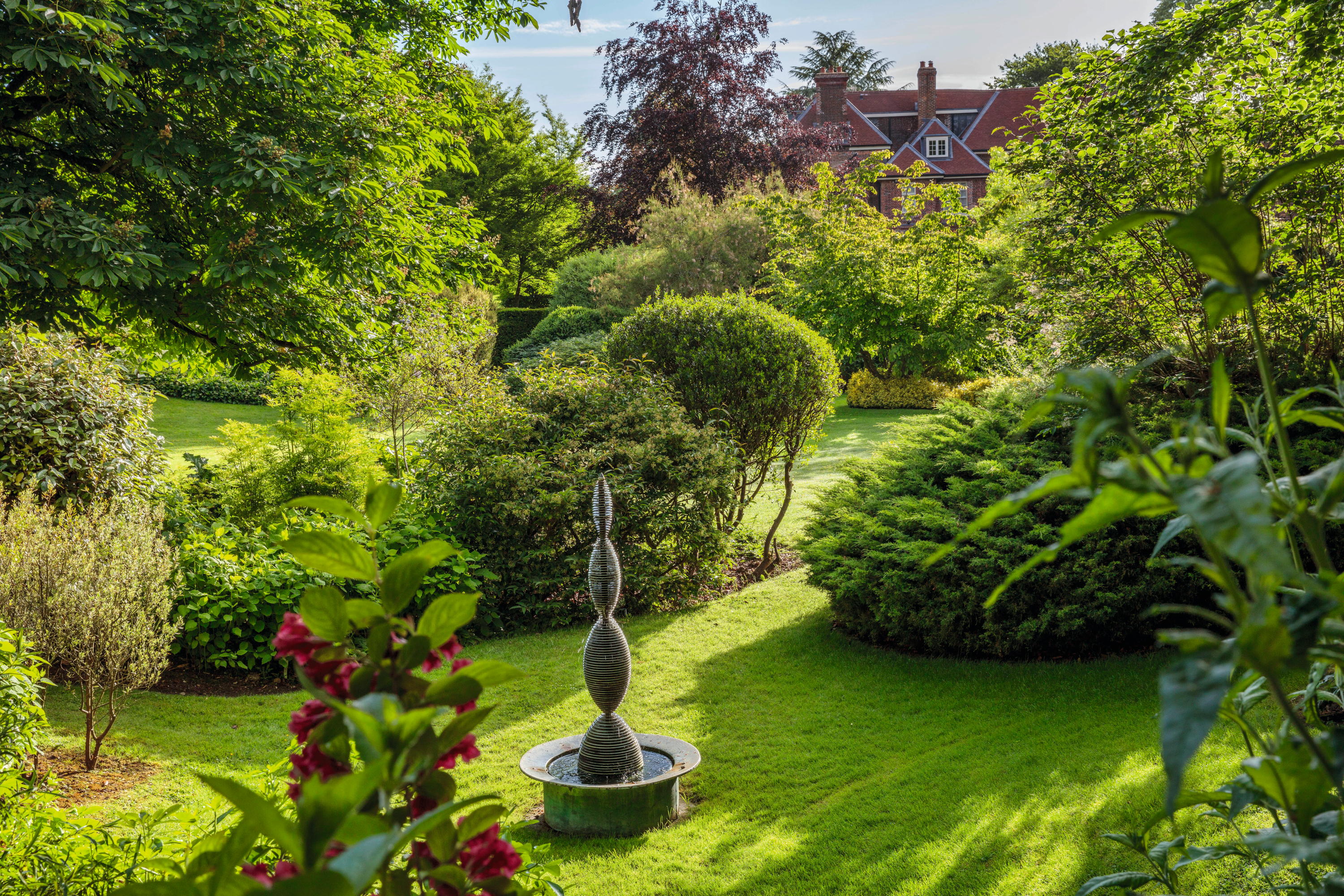 The gardens at Bledlow Manor