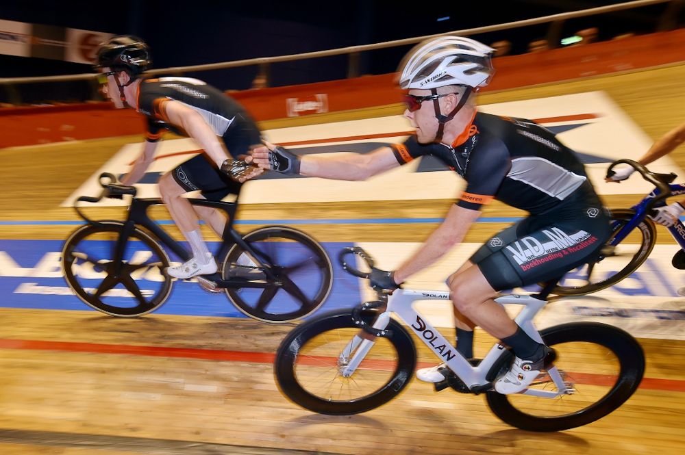 Team Provincie Oost-Vlaanderen's Jules Hesters and Otto Vergaerde