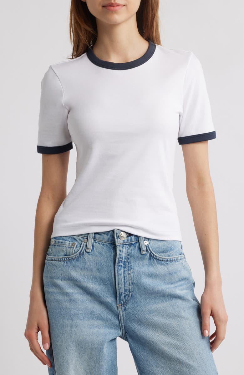 Mia Cotton Ringer T-Shirt