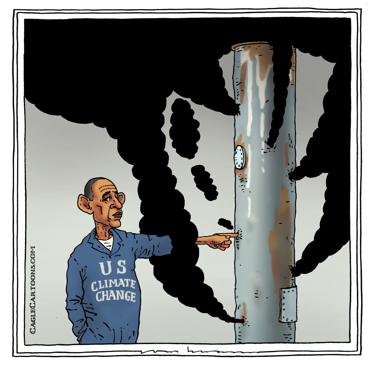 Obama cartoon U.S. Clean Power Plan