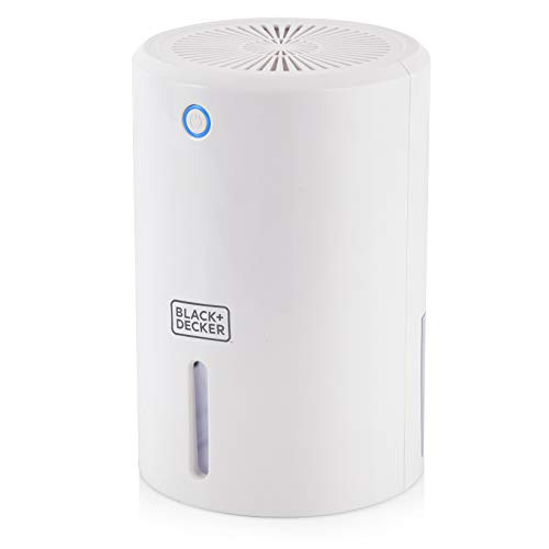Black+decker Bxeh60001gb 900ml Portable Mini Dehumidifier, White
