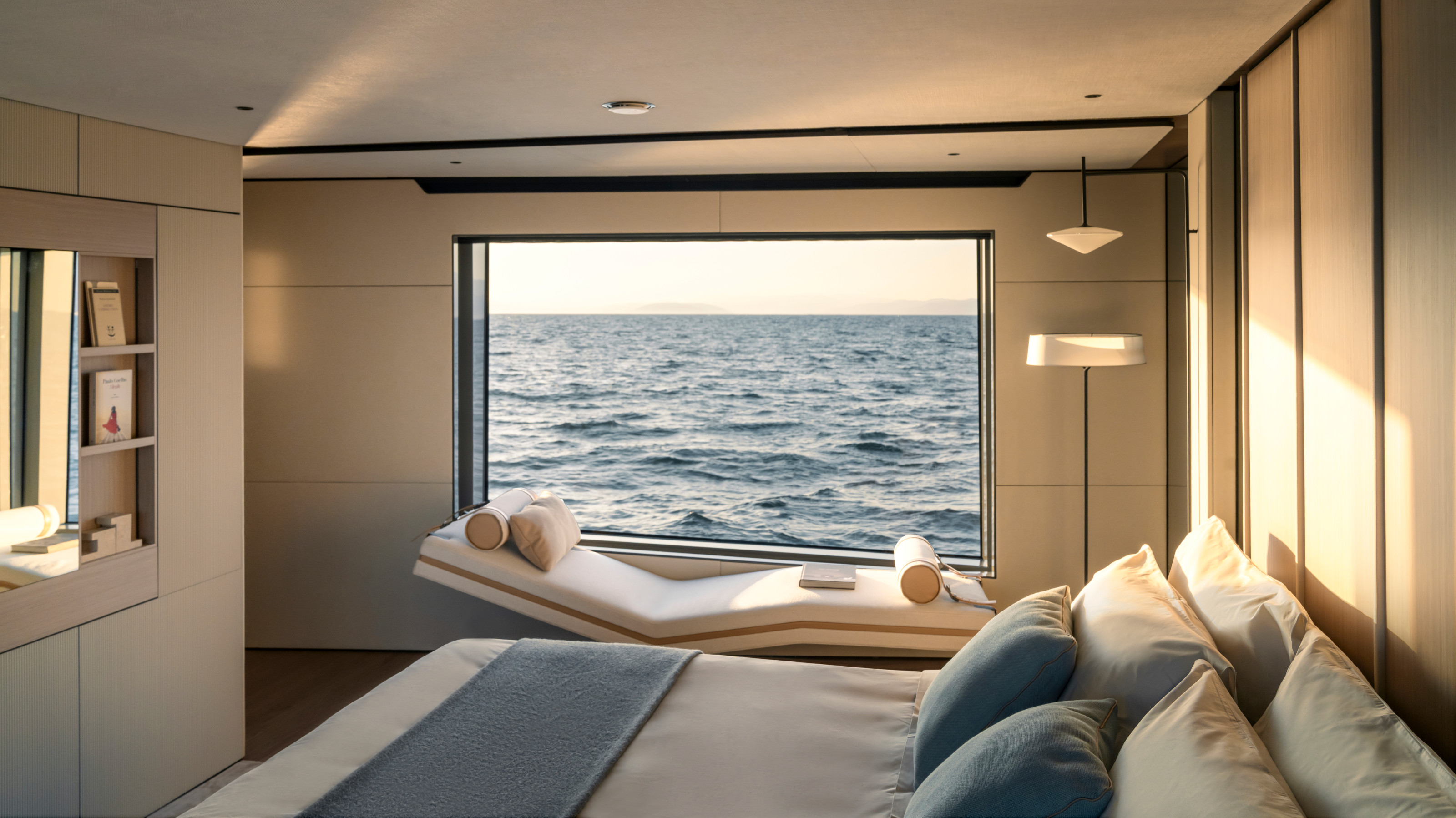Another view of the owner's suite on Grande Trideck