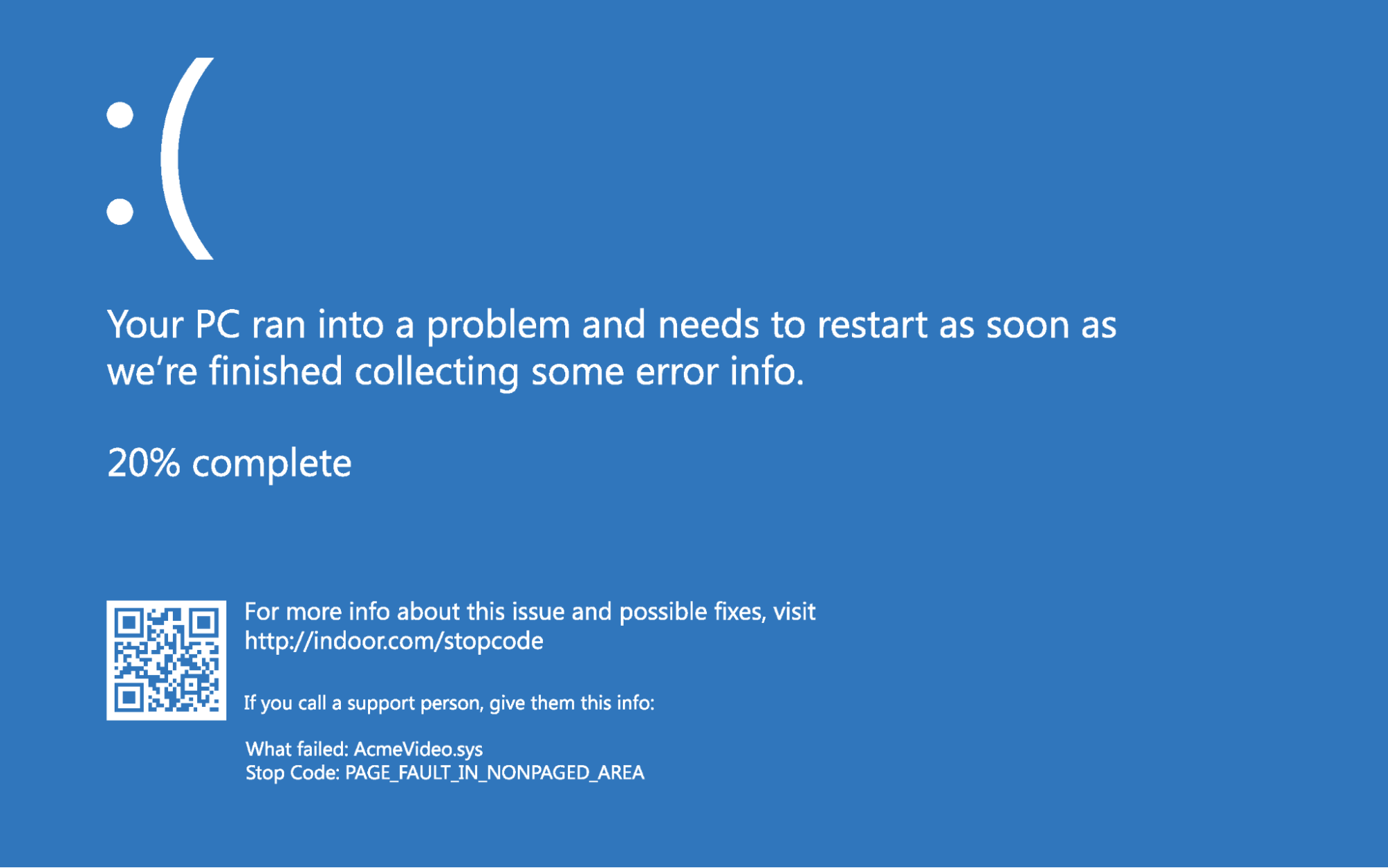 hp all in one blue screen memory management error