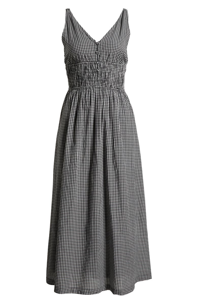 Smocked Gingham Gingham Dress