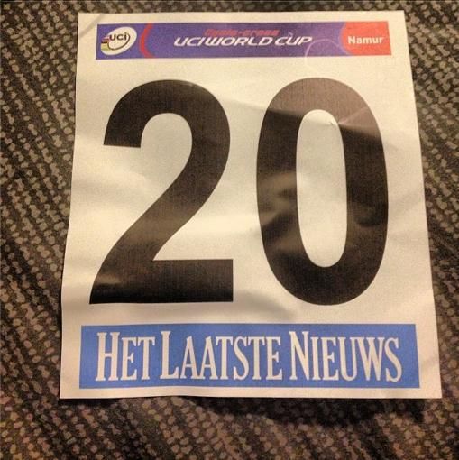Courtenay McFadden's number before the mud of Namur