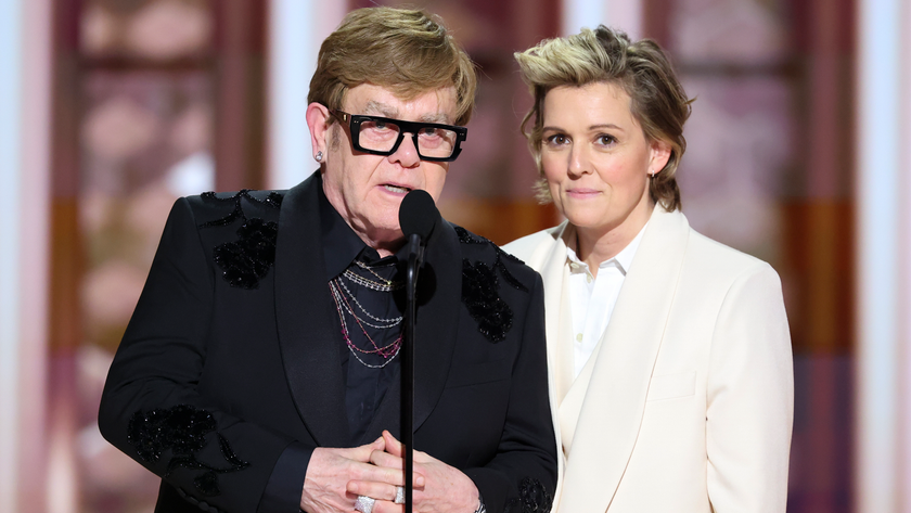 Elton John and Brandi Carlile 