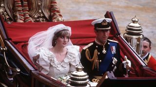 london july 29 diana, princess of wales and prince charles ride in a carriage after their wedding at st paul's cathedral july 29, 1981 in london diana told of a lonely existence in her married life to prince charles in audio tapes aired by the us television network nbc on march 4, 2004 photo by anwar husseingetty images