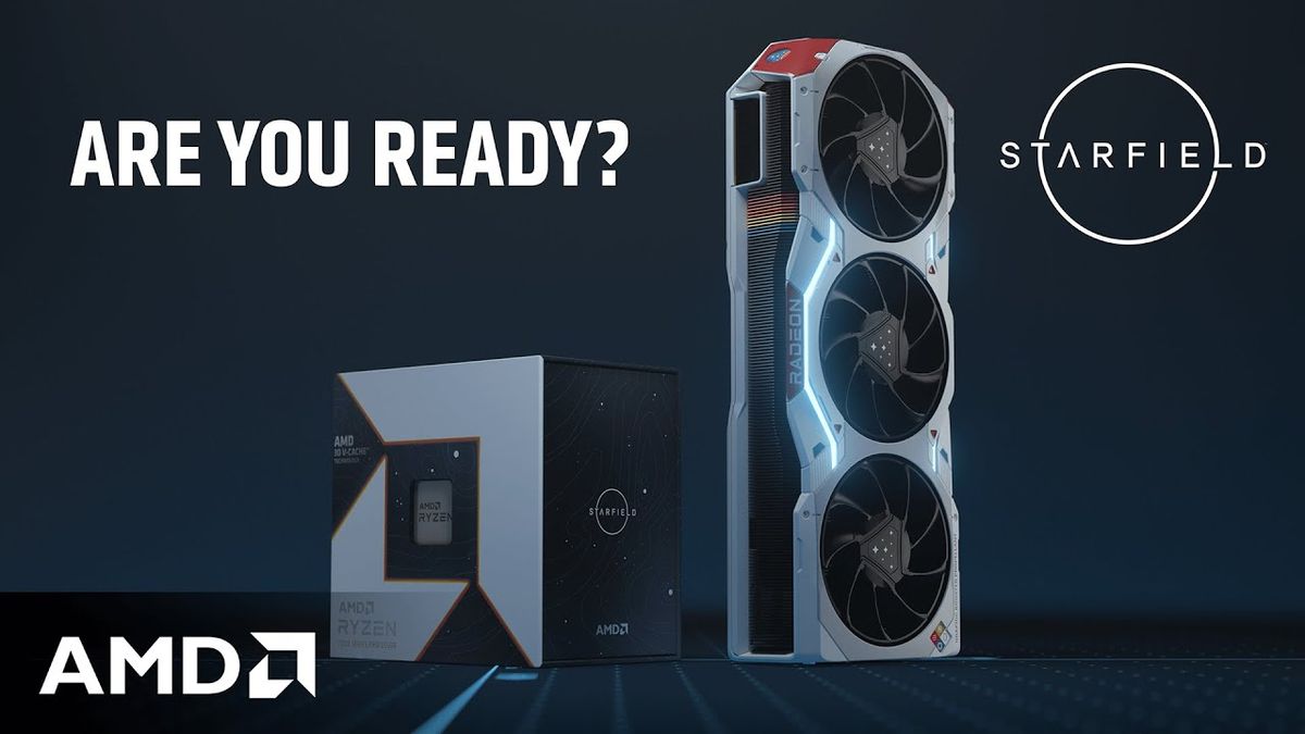 AMD rolls out limited edition Starfield 7800X3D CPUs and