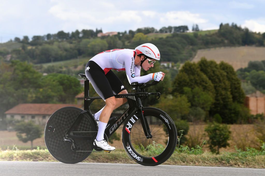 IMOLA ITALY SEPTEMBER 24 Marlen Reusser of Switzerland during the 93rd UCI Road World Championships 2020 Women Elite Individual Time Trial a 317km stage from Imola to Imola ITT ImolaEr2020 Imola2020 on September 24 2020 in Imola Italy Photo by Tim de WaeleGetty Images