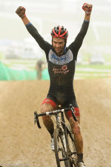 Justin Lindine (Bikereg.com) takes the victory on day one.