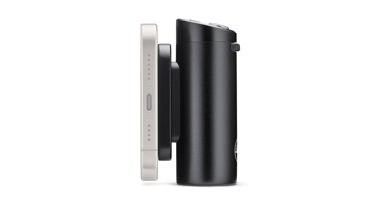 Leica Lux Grip on a white background