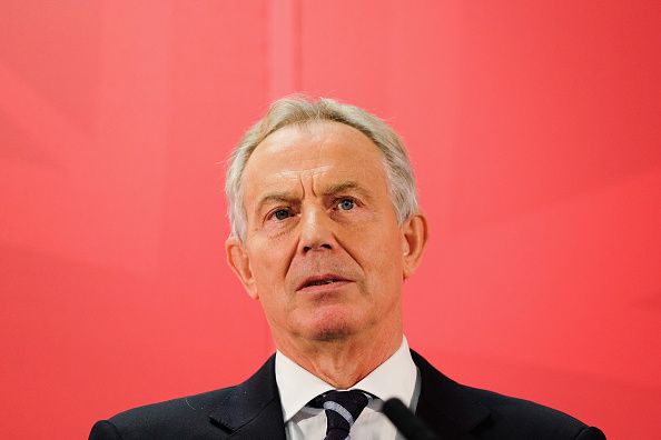 Former British Prime Minister Tony Blair