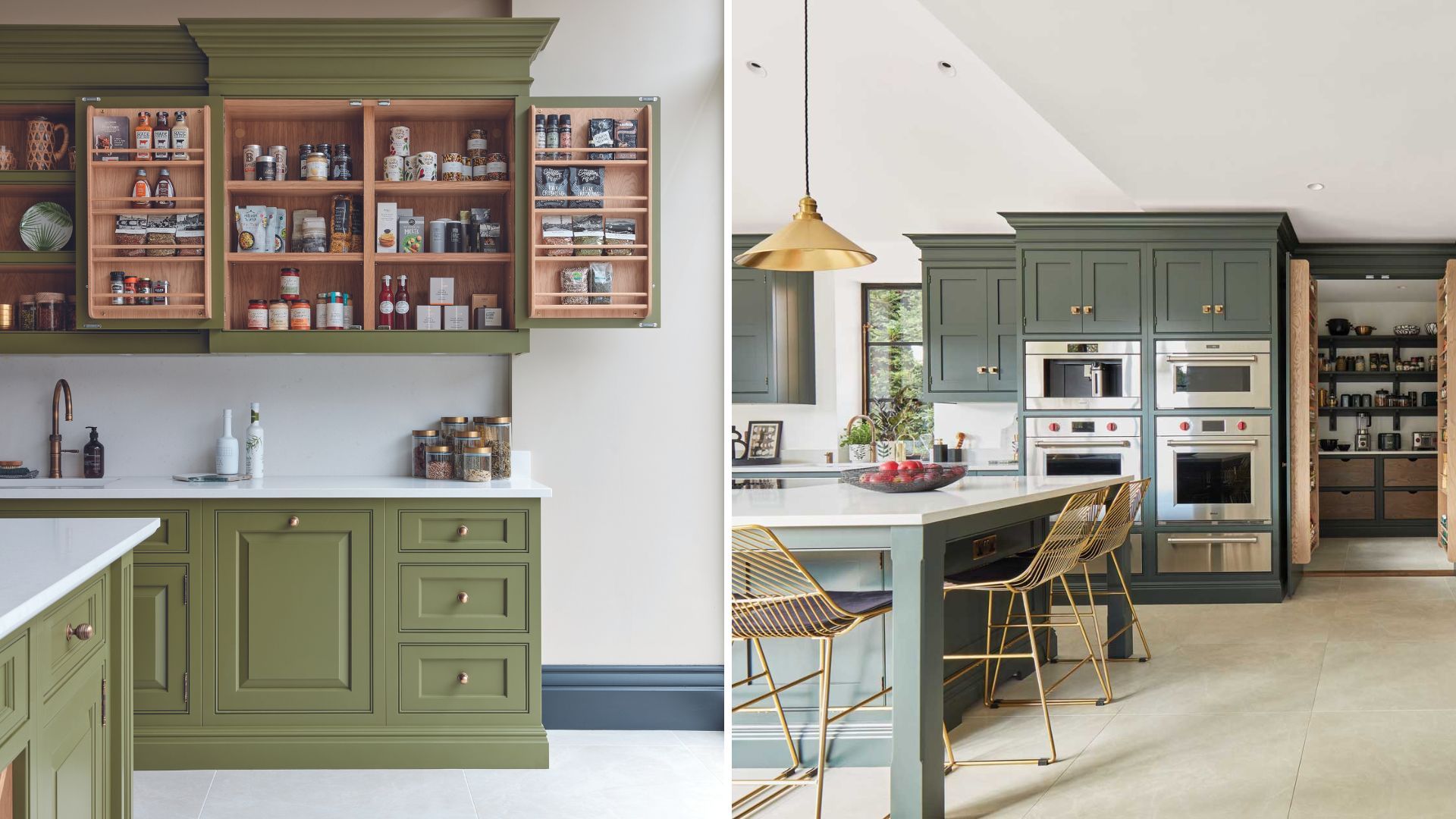 Green kitchens