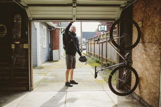 Cycling garage