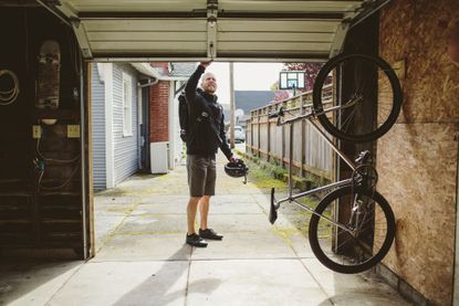 Cycling garage