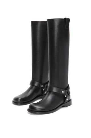 Campo Biker High Boot in Soft Calfskin