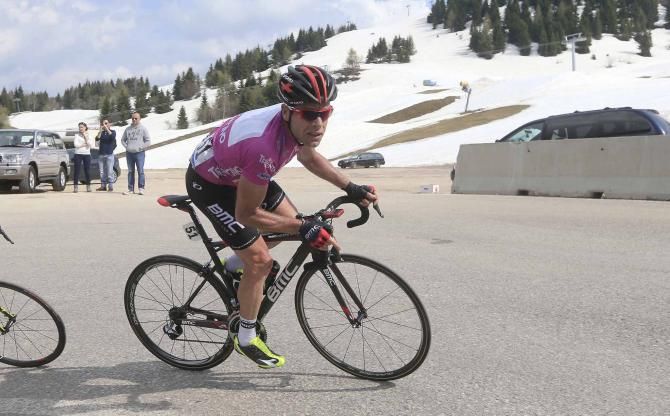 Cadel Evans (BMC) on Monte Bondone.