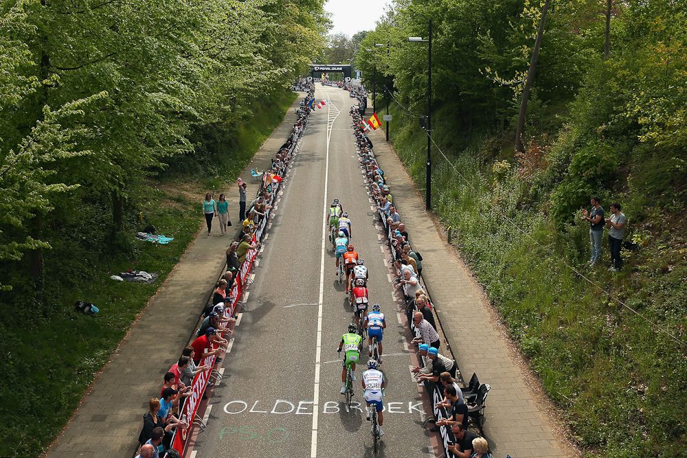 The 2014 Amstel Gold peloton