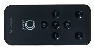 The Elipson Audio Bridge remote control is not great – it feels cheap