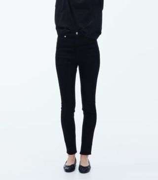 Image of black skinny jeans 