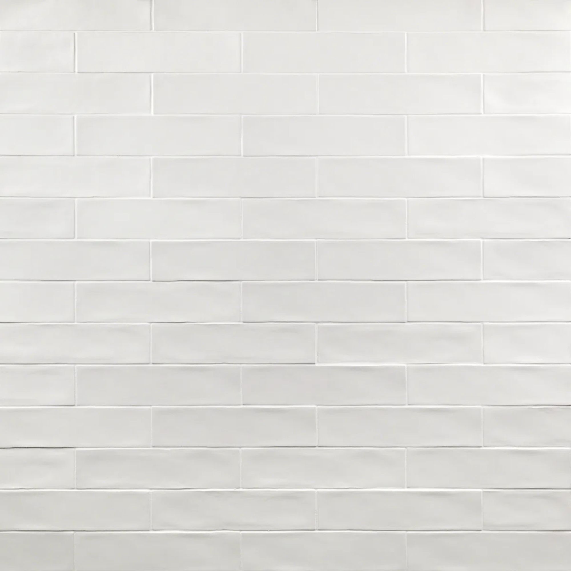 White subway tiles