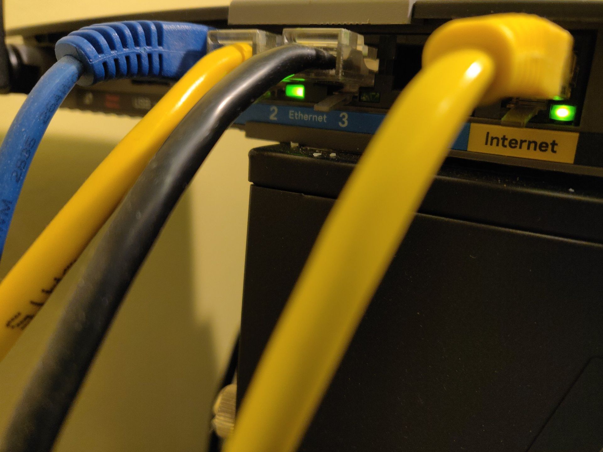 Than cable. Ethernet Cable.