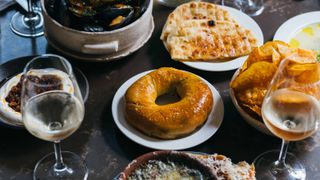 Breads etc basket at Oma in London