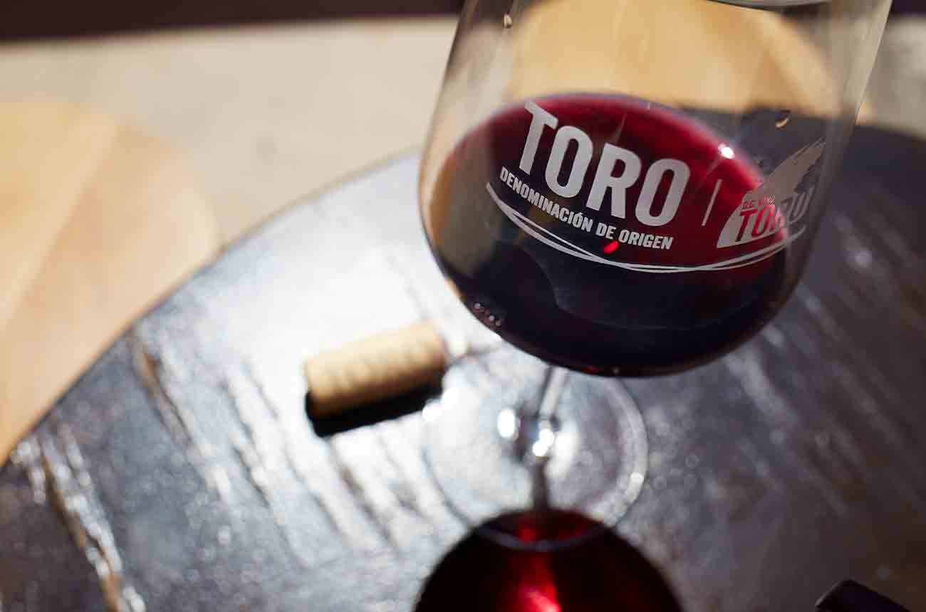 Red wine from Spain's DO Toro region in Castilla y León