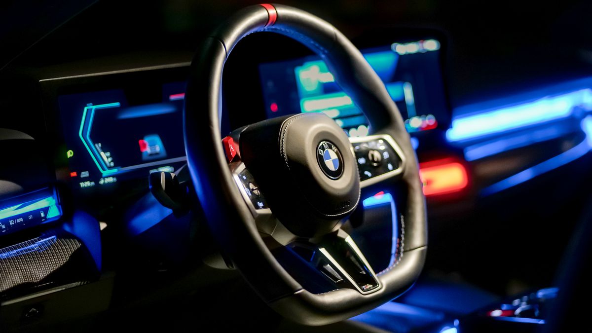 2025 BMW M5 test drive.