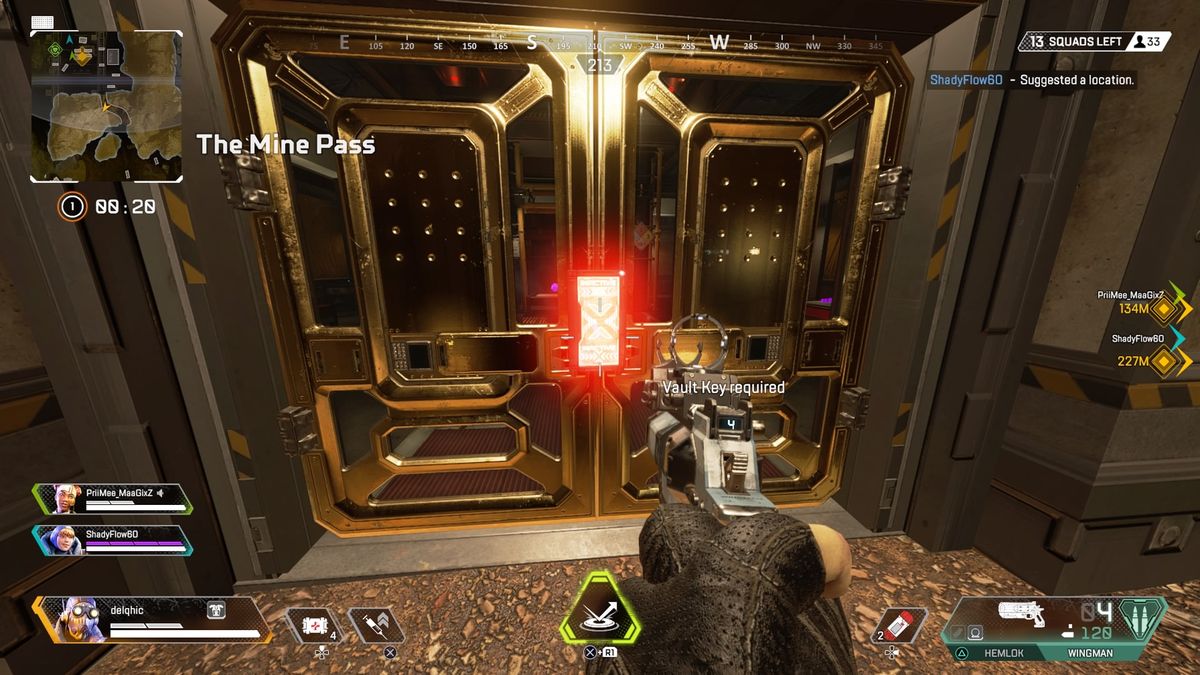 Apex Legends Vault Locations How To Get The Key And Open The Room Gamesradar