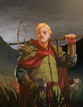 The Red Marshall, a young blond ranger in Legend in the Mist.