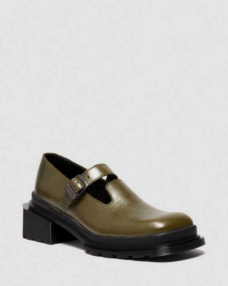 Dr Martens Maybole Mary Jane Square Toe Leather Shoes
