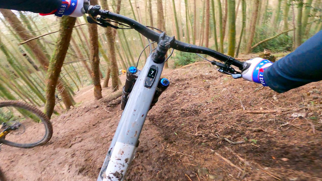 MTB trail crash 2