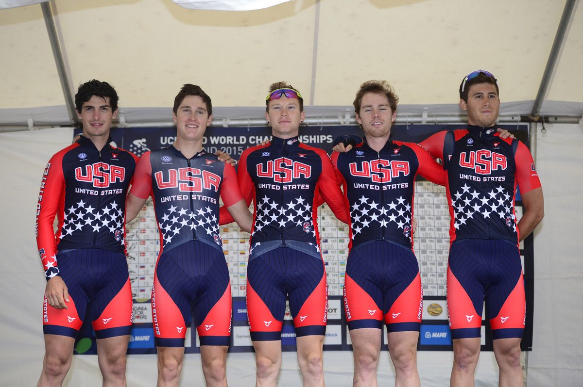 The USA team on home soil